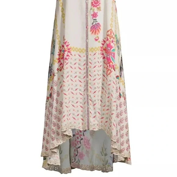 Johnny Was Shannon high low dress NWT RARE - Picture 11 of 12